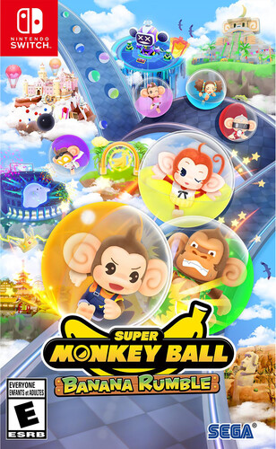 Super Monkey Ball Banana Rumble Launch for Nintendo Switch