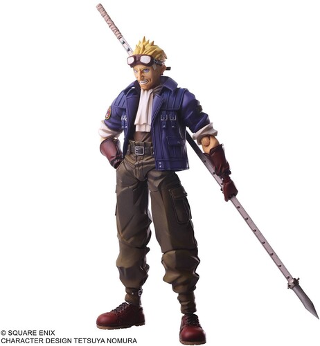 FINAL FANTASY VII BA CID HIGHWIND ACTION FIGURE