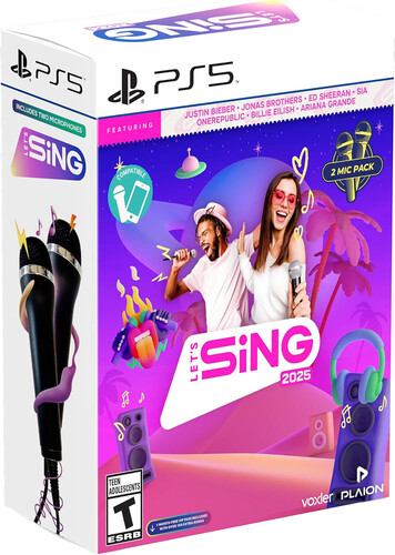 Let'S Sing 2025 (2-Mic Bundle) for Playstation 5