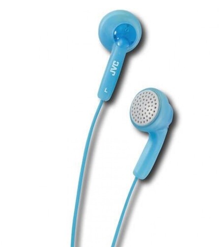 JVC HAF140AN GUMY EARBUDS PEPPERMINT BLUE