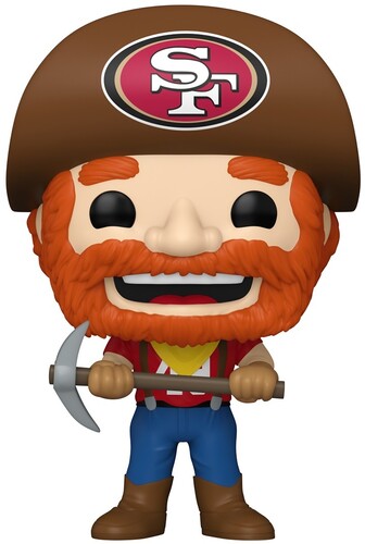 POP NFL MASCOTS 49ERS SOURDOUGH SAM