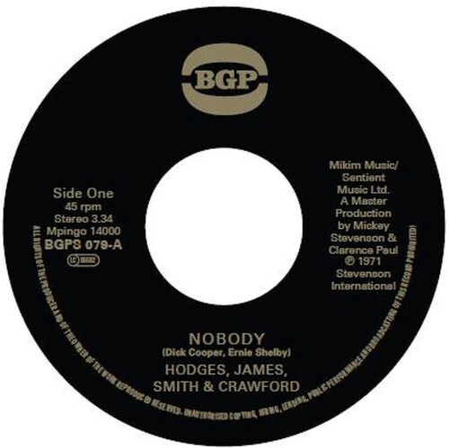 Nobody /  It Cracks Me Up [Import]
