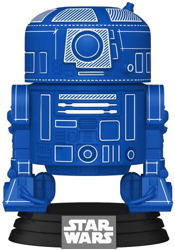 POP STAR WARS S11 R2 D2 BLUE PRINT