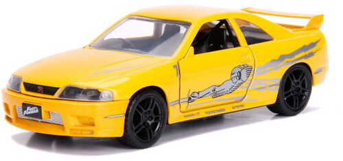 Jada Toys - 1:32 Fast & Furious 1 - Leon's '95 Nissan Skyline GT-R (BCNR33) Yellow