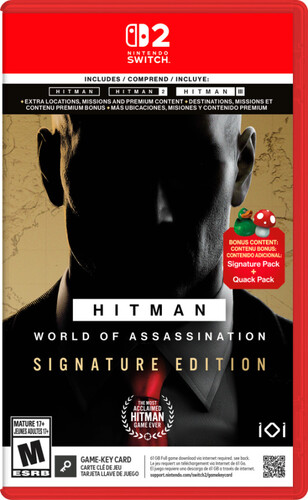 Hitman World of Assassination Signature Edition for Nintendo Switch 2 (Game-key Card)