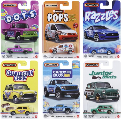 MATCHBOX CANDY SERIES C ASRT|alliance entertainment