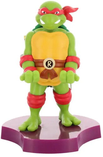 Photos - Action Figures / Transformers Exquisite Gaming Holdems - Teenage Mutant Ninja Turtles - Mini Cable Guys - Raphael Phone Stand and Device Holder (TMNT)