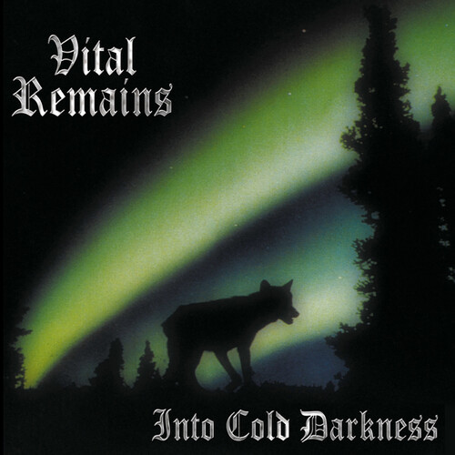 Vital Remains - Into Cold Darkness vinyl record cover