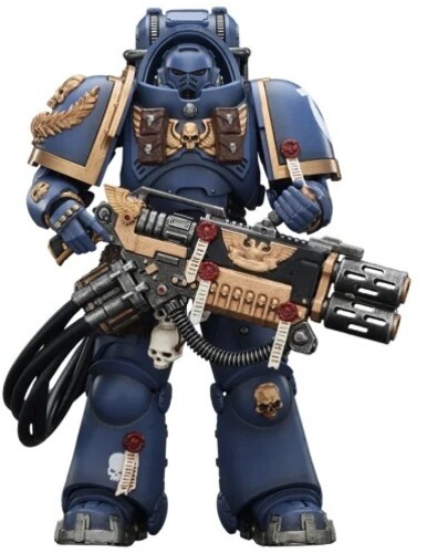 JOYTOY WH40K UM HVY ARMOR W/  MULTI-MELTA 1/ 18 FIG