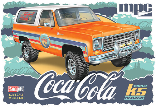 Chevy K5 Blazer Super Snap MPC Coke Model Kit