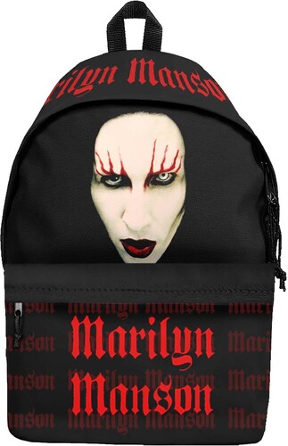 ROCKSAX MARILYN MANSON RED LIPS LOGO DAYPACK BLACK