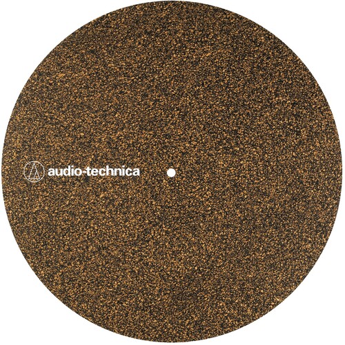 AUDIO TECHNICA AT-SMCR2 CORK/ RUBBER TT SLIPMAT BRN