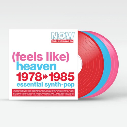 Now That's What I Call An Era-(Feels Like) Heaven: 1978-1985 / Various - Red, Blue & Pink Colored Vinyl