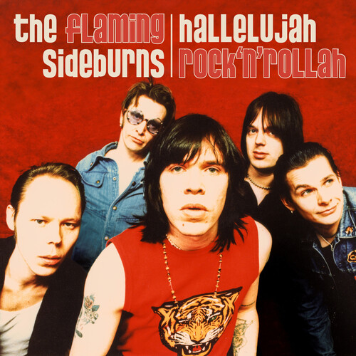 Flaming Sideburns - Hallelujah Rock'n'rollah (25th Anniversary) vinyl record cover