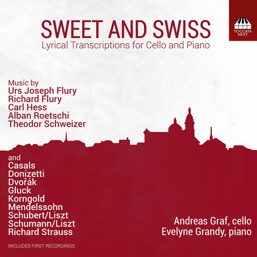 Andreas Graf - Sweet & Swiss - Lyrical Transcriptions For Vc & vinyl record cover
