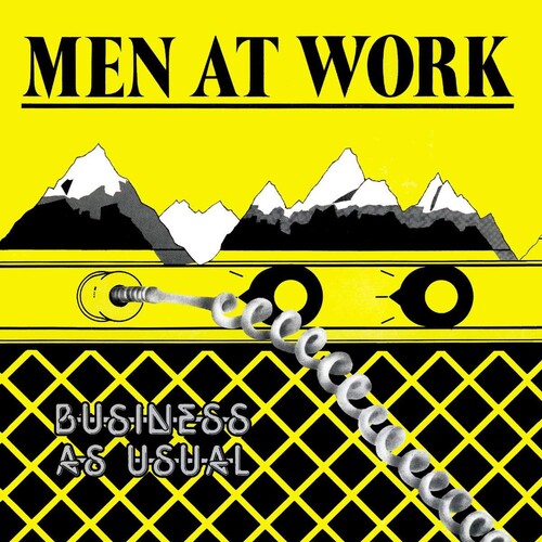 Men At Work - Business As Usual vinyl record cover