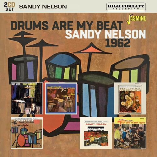 Sandy Nelson - Drums Are My Beat 1962 (Uk)