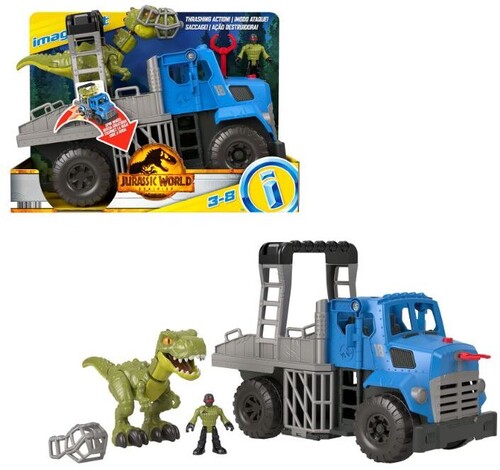 Imaginext Jurassic World - Imaginext Jurassic World 3 Dino Riot Truck (Afig)