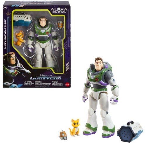 Buy Mattel Collectible - Lightyear Alpha Class Collector Buzz Alpha ...