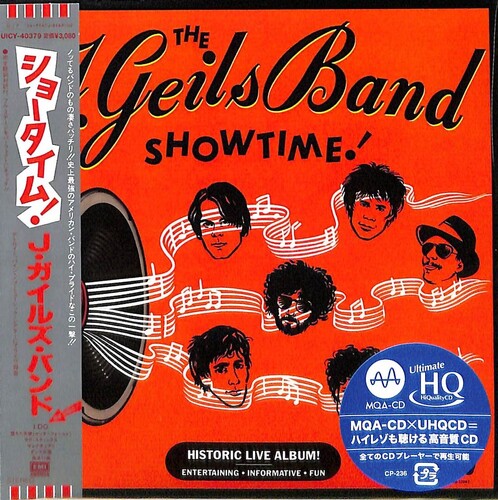 Geils, J Band - Showtime! - MQA x UHQCD - Paper Sleeve