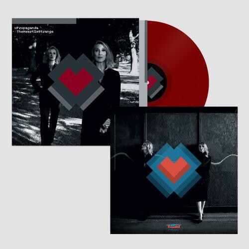 Heart Is Strange - Red Colored Vinyl with Art Print [Import]