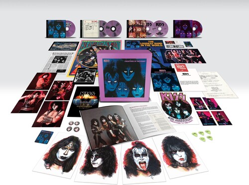 KISS Creatures Of The Night (40th Anniversary)  [Super Deluxe 5 CD/ Blu-ray Box Set]