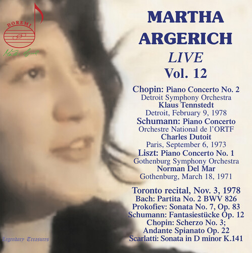 Bach / Argerich / Detroit Symphony - V12: Martha Argerich Live