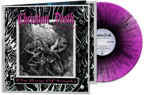 The Rage Of Angels - Purple/ black Splatter