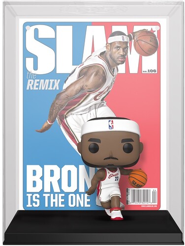 SLAM COVER W CASE NBA COVER SLAM LEBRON JAMES