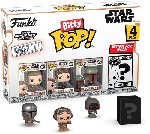 BITTY POP STAR WARS MANDALORIAN MARSHAL 4 PACK