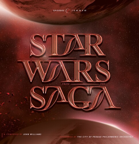 City Of Prague Philharmonic Orchestra (Colv) (Red) - Star Wars Saga [Colored Vinyl] (Red)