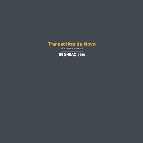 Bedhead - Transaction De Novo [Colored Vinyl]