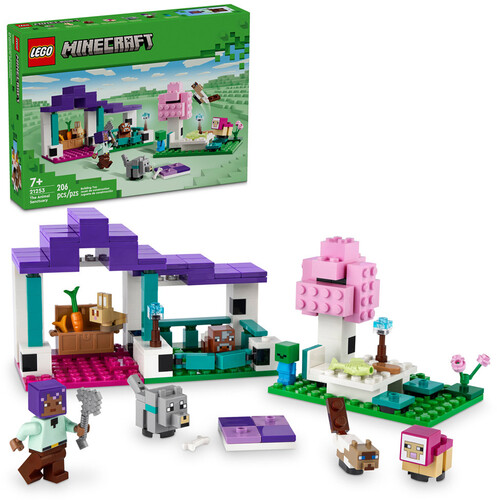 LEGO MINECRAFT THE ANIMAL SANCTUARY