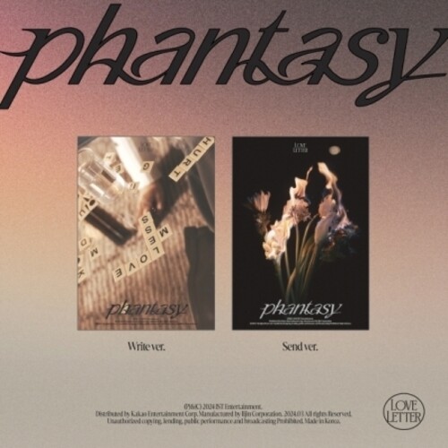 Phantasy - Pt.3 Love Letter - Random Cover - incl. 64pg Photobook, Postcard, Photocard, Moodcard, Track Sticker + Frame Film