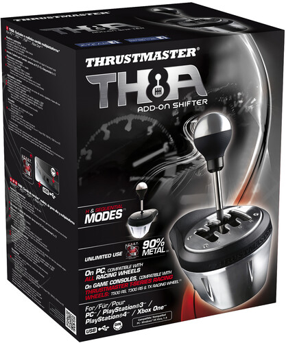 PC Accessory:  Racing - Thrustmaster TH8A Add - On Gearbox Shifter