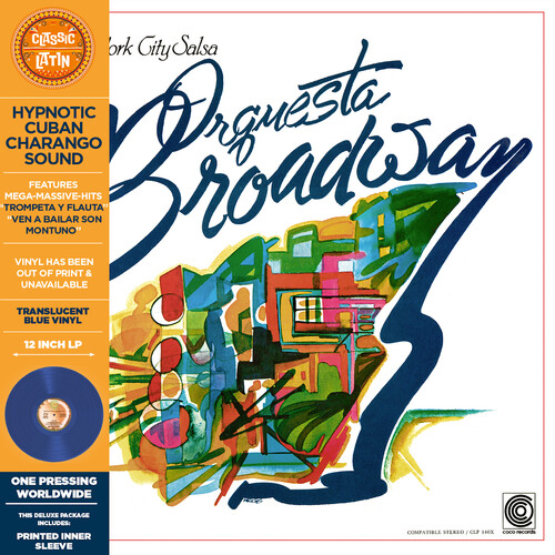 New York City Salsa - Translucent Blue