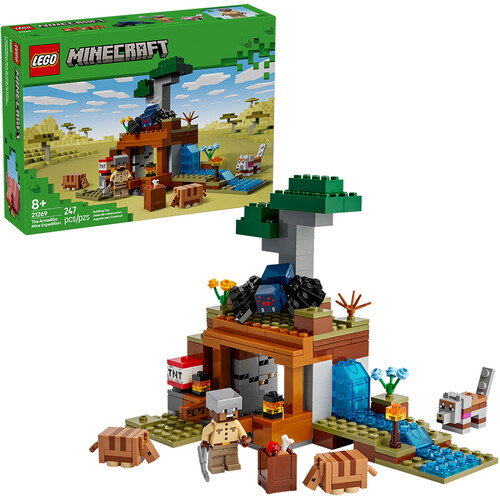 LEGO MINECRAFT THE ARMADILLO MINE EXPEDITION