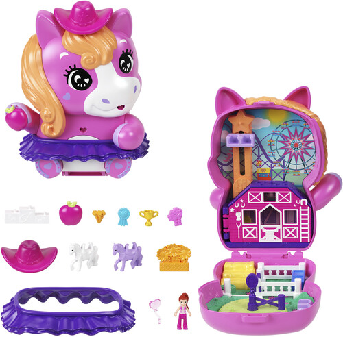 POLLY POCKET POCKET WORLD HORSE RODEO|alliance entertainment