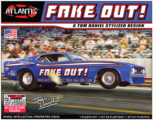 Tom Daniel - 1:32 Scale Model Kit - Fake Out Funny Car