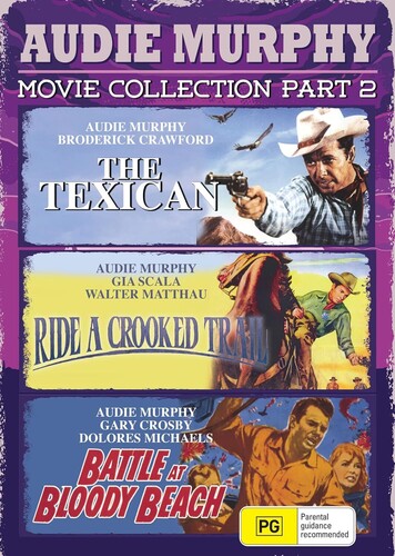 Audie Murphy Movie Collection, Part 2 (The Texican /  Ride a Crooked Trail /  Battle at Bloody Beach) [Import]