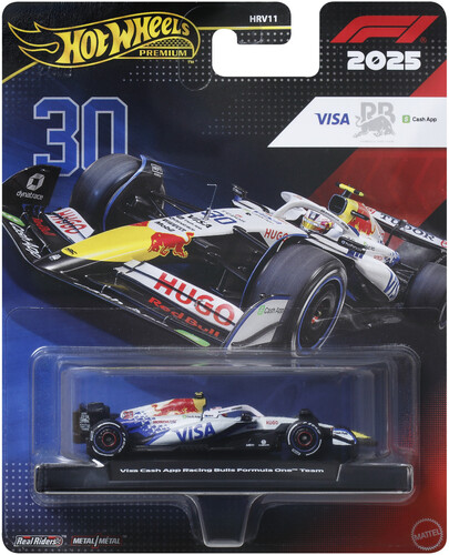Mattel - Hot Wheels Premium Visa Cash App Racing Bulls Formula 1 Team #30