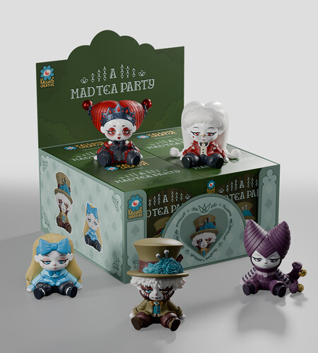 A MAD TEA PARTY BLIND BOX WITH 4 PIECE PDQ
