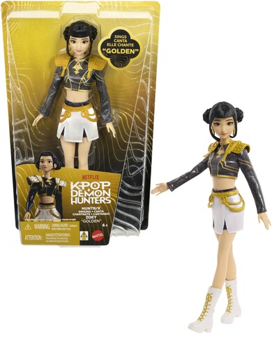 KPOP DEMON HUNTER FASHION SINGING DOLL ZOEY