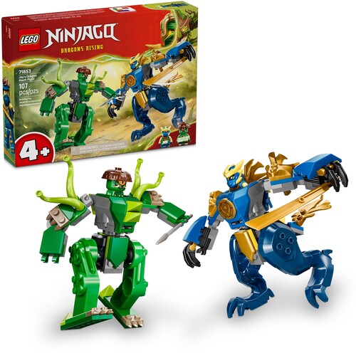NINJAGO JAYS DRAGON MECH FIGHT