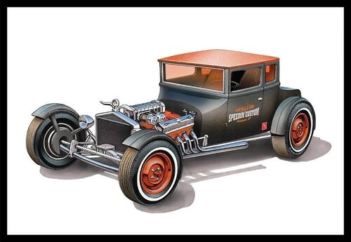AMT 1925 Ford T Chopped 1/25 Scale Model Kit