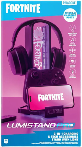 FORTNITE DESK HEADPHONE STAND WITH LIGHT