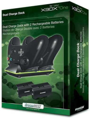 Xbox One - DreamGear Dual Charging Dock for Xbox One