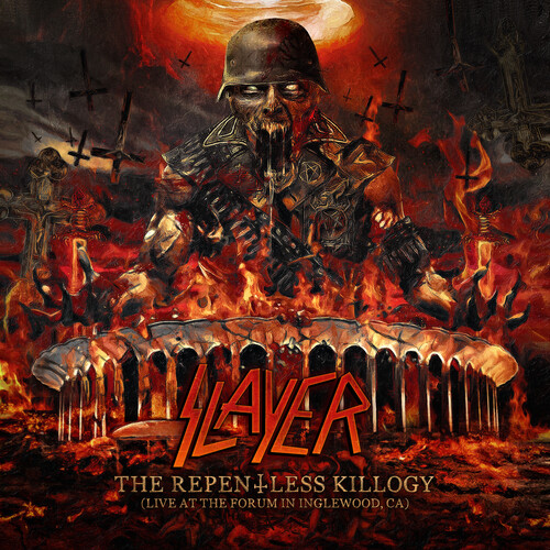 Slayer - The Repentless Killogy (Live at The Forum in Inglewood, CA) [Indie Exclusive Limited Edition Red/Orange/Black 2LP]