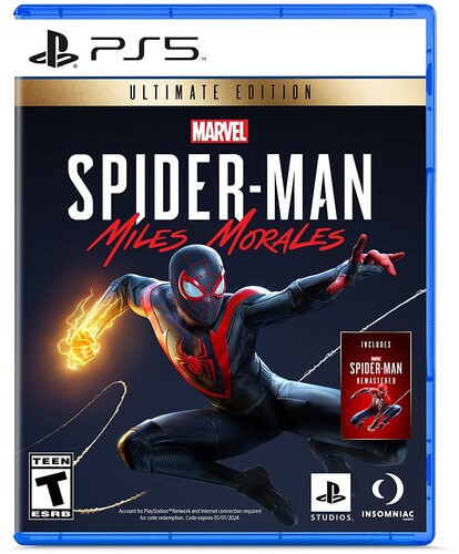 Ps5 Spider-Man: Ultimate Edition Replen - Marvel's Spider-Man: Miles Morales Ultimate Edition for PlayStation 5