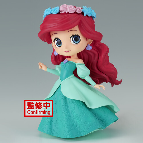 Q POSKET DISNEY CHARACTERS FLOWER STYLE -ARIEL VER